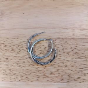 Montana Silversmiths Double Twist Hoops